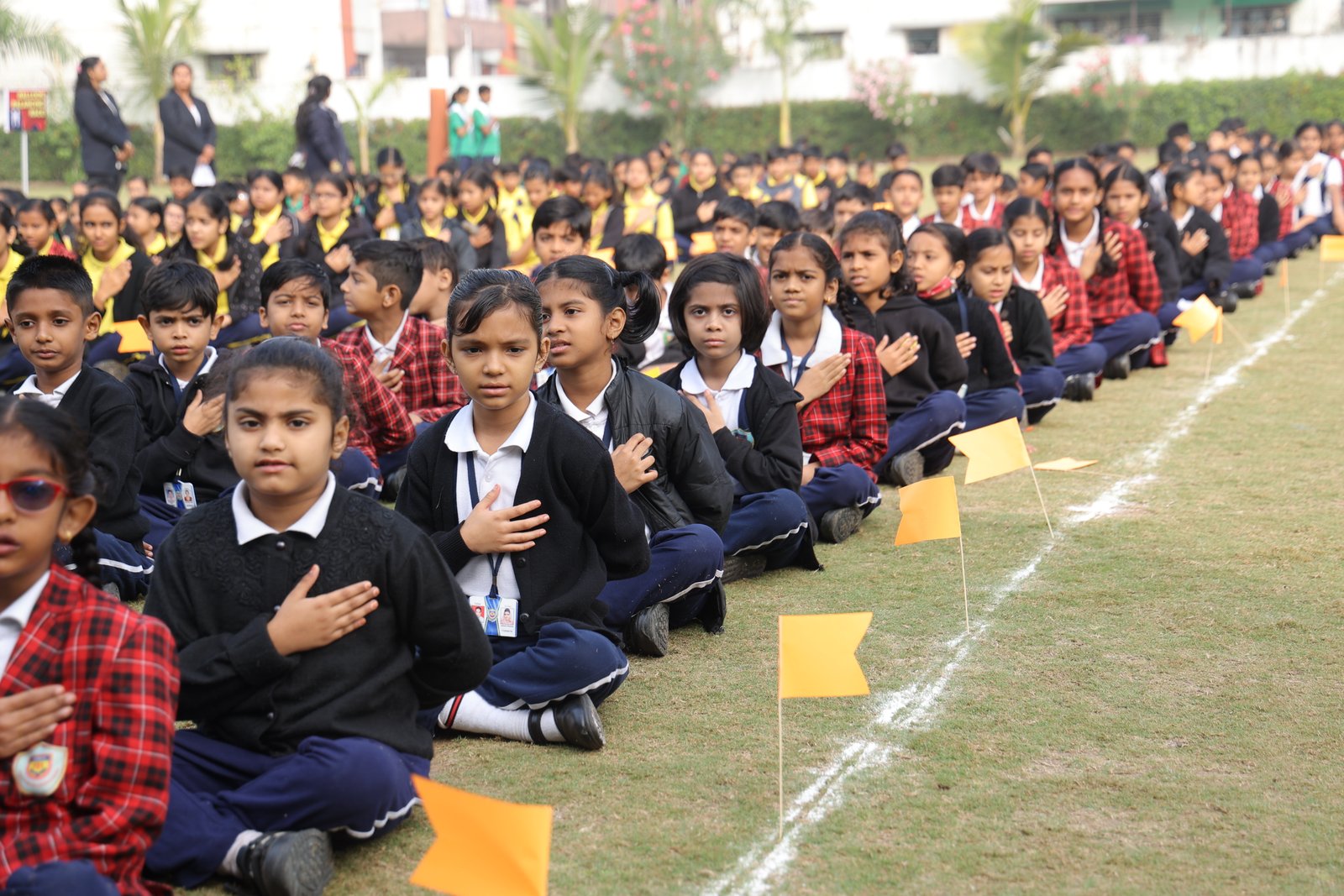 Children at Atmiya Green School