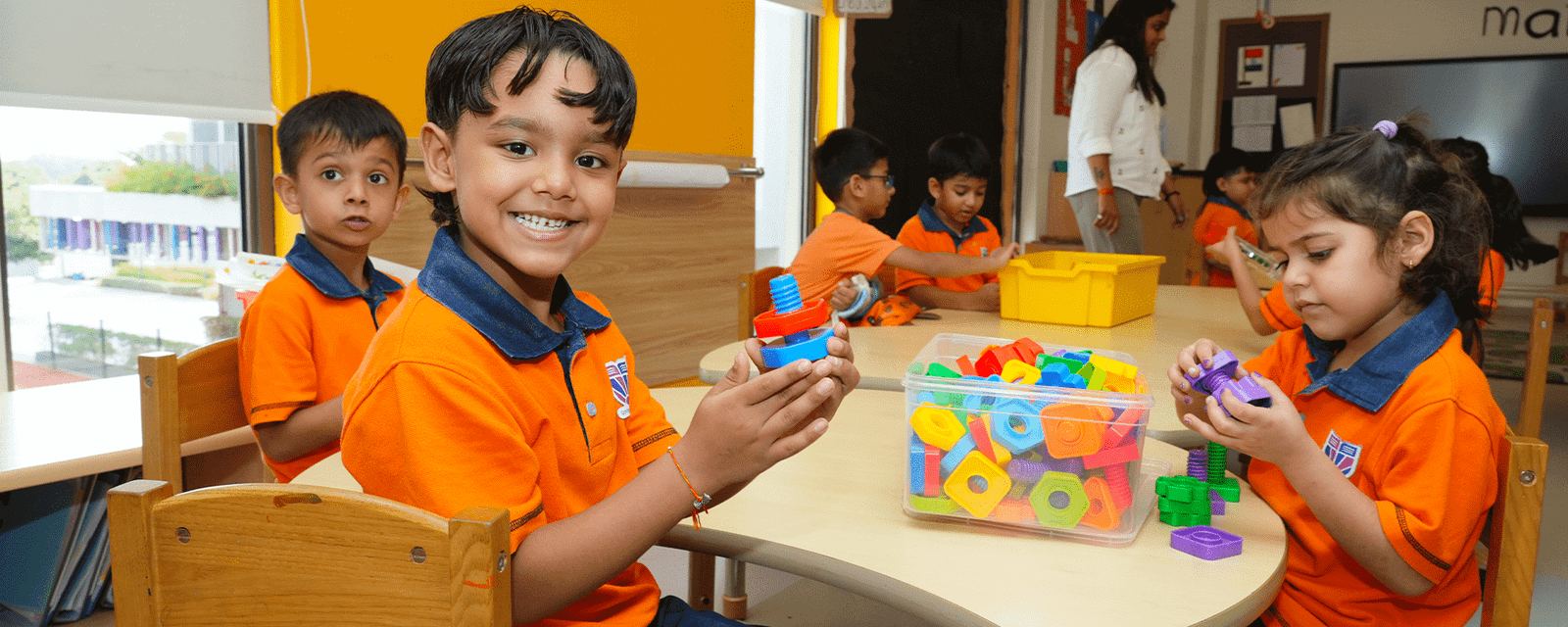 Children at Atmiya Green School